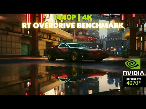 GeForce RTX 4070 Ti Benchmark | Cyberpunk 2077 RT Overdrive