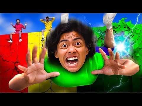 DO NOT FALL OFF THE TOWER OF BOXES!!!