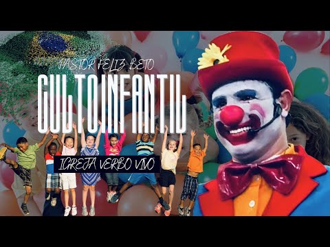 Culto Infante Com Pastor Feliz Beto Palhaço | Tony Calado