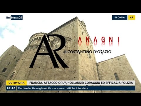 ANAGNI, La città dei Papi - I TESORI NASCOSTI NELLA CATTEDRALE DI ANAGNI - Rai News 18.03.17