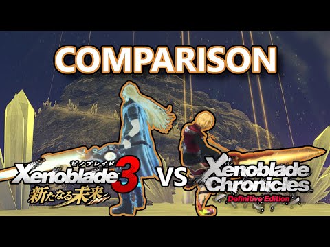 Xenoblade 3: Future Redeemed Art Comparison!