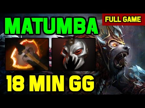 Matumbaman Ursa BATTLEFURY FIRST ITEM Ownage END GAME in 18 minutes