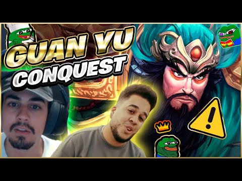 GUAN YU, TA BIEN 👍 | Julio | Smite Ranked Conquest DuoQ Cuban 😉