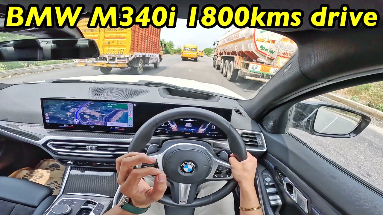 BMW M340i Long Drive Review 1800kms Experience 🔥@Aayushssm