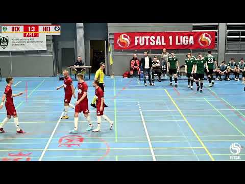 Skrót 1 Liga PLF AZS UEK Kraków - Heiro Rzeszów