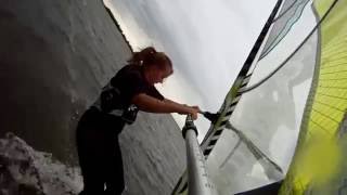 preview picture of video 'Windsurfing Strand Horst Juli 2012'