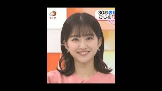 原田葵アナ ピンクセーター