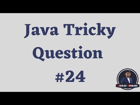 Java Tricky Question Challenge 24 Java Interview Question