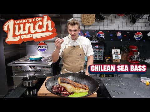 Cooking Up Delicious Chilean Sea Bass | What's For Lunch Presented By Pepsi