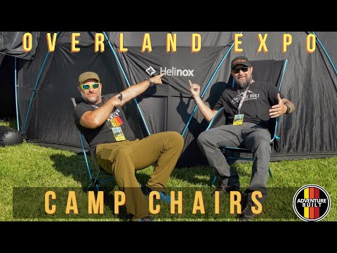 BEST CAMP CHAIRS | OVERLAND EXPO PNW 2023 | 23ZERO, HELINOX, ROAM, IRONMAN 4X4