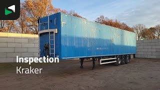 Kraker CF-Z Lifting Axle 92m3 walking floor semi-trailer for sale - Image 4 | Autoline US Kraker CF-Z Lifting Axle 92m3 walking floor semi-trailer | Image 4 - Autoline