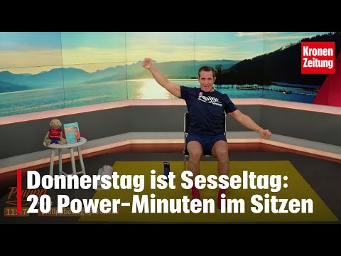 Philipp will be leading a 20-minute power exercise session while seated on Thursday, November 13th.