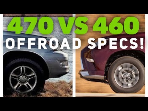 Lexus GX470 vs GX460 - Which Is Better Offroad - Specs Comparison