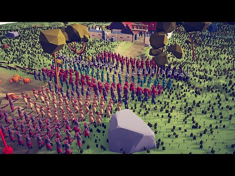 310x CHINA ARMY ATTACK TO BRITISH ARMY MAN - Totally Accurate Battle Simulator | TABS