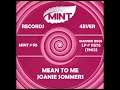 MEAN TO ME, Joanie Sommers, (Warner Bros. LP#11575) 1962