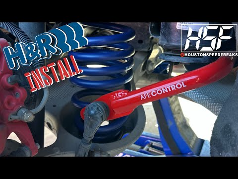 Explorer ST H&R lowering Spring Install