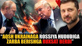 Tramp ham xavotirda... “AQSh Ukrainaga Rossiya hududiga zarba berishga ruxsat berdi” #fikratuz