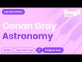 Conan Gray Astronomy Karaoke Piano