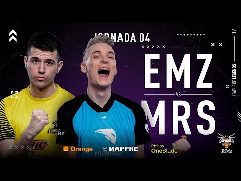 EMONKEYZ VS MOVISTAR RIDERS | Superliga Orange League of Legends | Jornada 4 | Temporada 2019