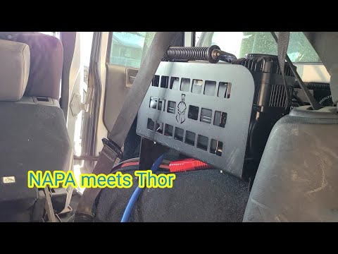 Thors Lightning compressor mount and NAPA compressor