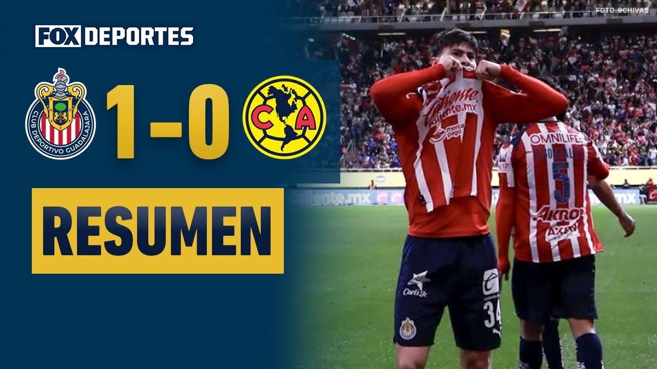 🐐🫶 PURO AMOR de CHIVAS | Guadalajara 1-0 América | HIGHLIGHTS | Clásico Nacional | Liga MX