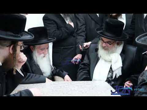 Viznitz Rebbe of Montreal visits the Machnovka Rebbe - Shvat 5783