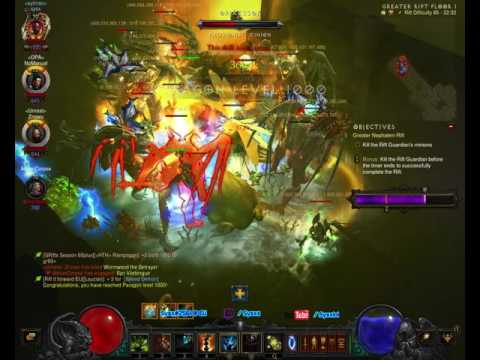D3 ROS: Pragon 1000, Seasonal Journey completed + Grifts 99 4p, Solo 75 @ #WDMasterRace