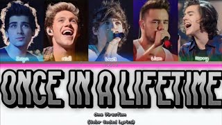 One Direction - Once in a Lifetime [Color Coded Lyrics]