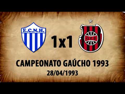 Novo Hamburgo 1x1 G.E.Brasil - Campeonato Gaúcho 1993