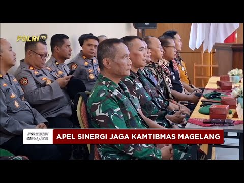 PRESISI UPDATE : SINERGI TNI&ndash;POLRI DAN PEMERINTAH DAERAH PERKUAT KAMTIBMAS MAGELANG 23/08/25 (11.00)