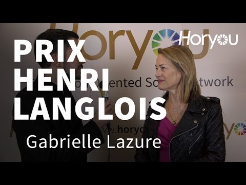 Gabrielle Lazure @ Prix Henri Langlois 2015