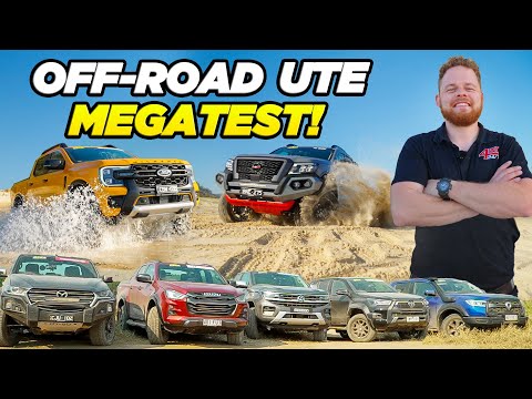 2023 4WD UTE COMPARISON - Top Pickups tested Off-road - Shock winner!