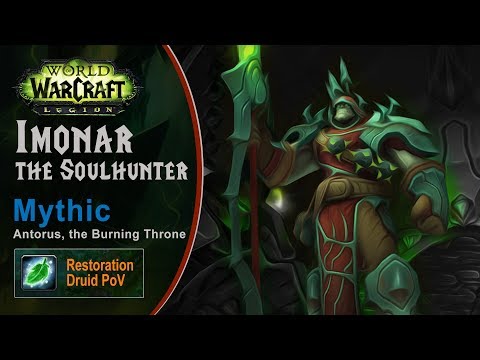[LGN] Imonar the Soulhunter, Mythic Antorus, Restoration Druid PoV (Game Sounds Only)