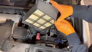 2010-2015 Lexus Rx350 Engine Air Filter Replacement Instructions