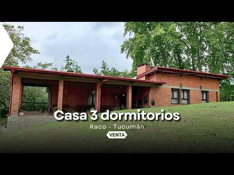 Venta Casa en Raco de 3 dormitorios 3 baños - NÚCLEO Inmobiliaria