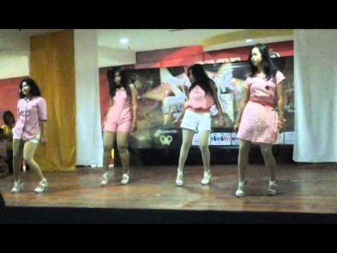 141012 1st Star - Maboy + Loving You (dance cover of sistar) at Giant Mega Bekasi