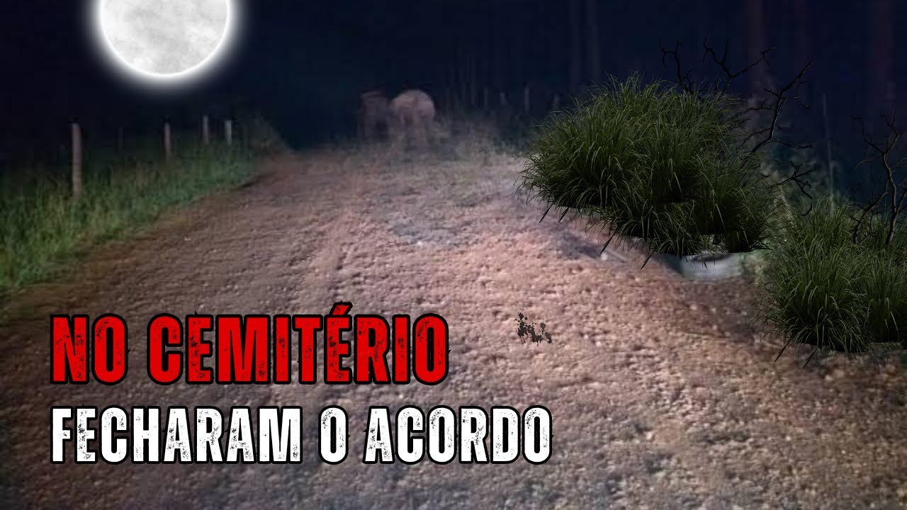 A Entidade Invocada No Cemitério