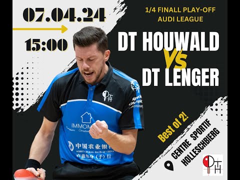 AUDI League : DT Houwald - DT Lénger (Dësch 2)