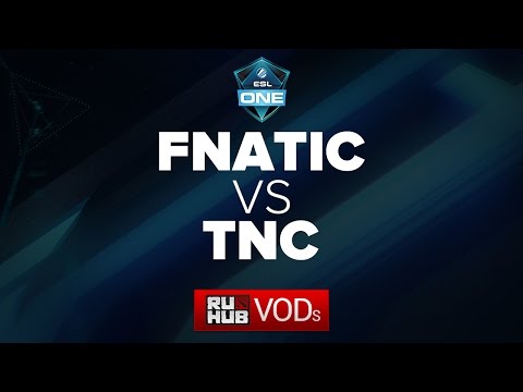 Fnatic -vs- TnC Gaming || ESL One Frankfurt Quals game 1