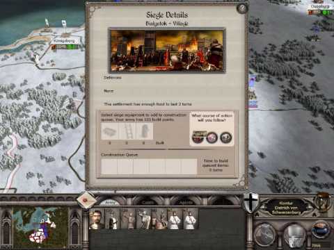 Lets Play Medieval2 campaign teutonic order part 1
