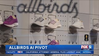 Shoe brand Allbirds pivots to AI