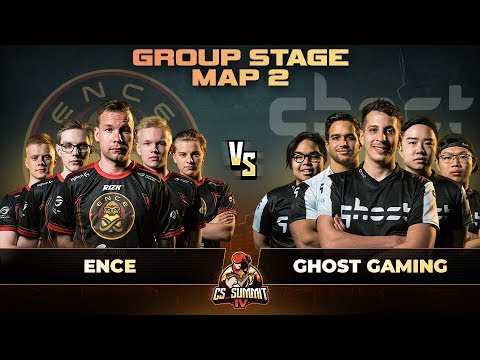 ENCE vs Ghost, Map 2 Overpass - cs_summit 4: Group Stage