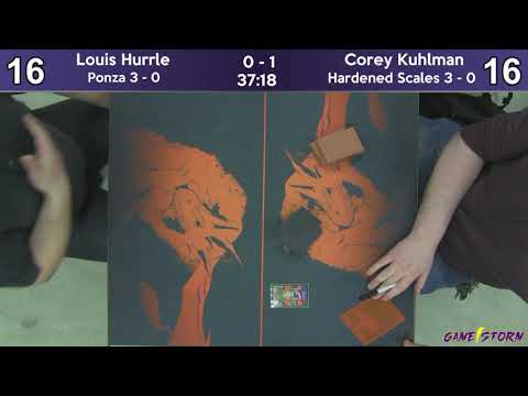 Louis Hurrle (Ponza) vs Corey Kuhlman (Hardened Scales) - Sunday Night Modern 2/17/19