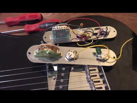Fender Esquire “Eldred Mod Alternative” wiring with import switch