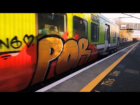 Irish Rail 29000 Class Commuter Train - Portmarnock Station, Dublin