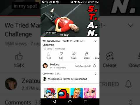 we tried Marvel stunts in real life challenge  (reaction)