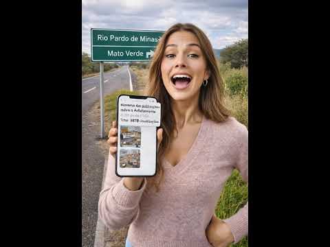 Sobre a obra de Asfaltamento entre Rio Pardo de Minas a Mato Verde
