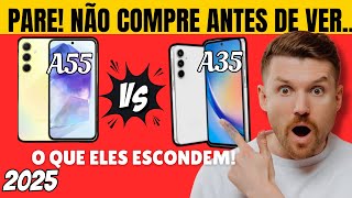SAMSUNG ESCONDEU ISSO DO GALAXY A35 E A55! Você vai se ARREPENDER se não souber