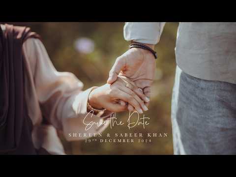 Latest Save the Date Video | Shereen & Sabeer | Aesthetics & Art | 2025