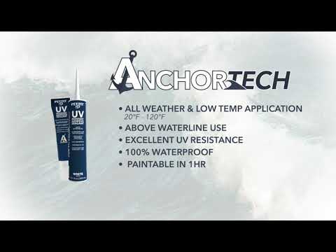 Pettit Paint - How-to install deck hardware on a boat with an adhesive sealant featuring AnchorTech.